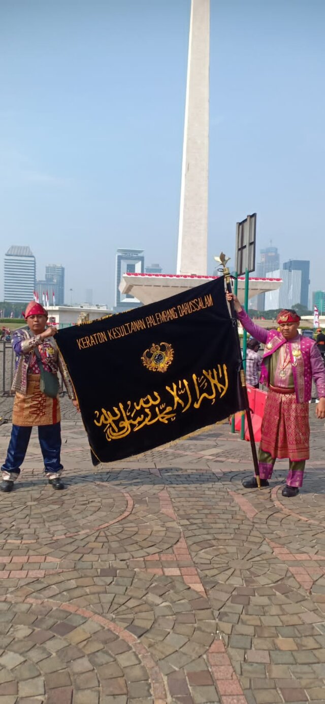 Bendera Kesultanan Palembang Darussalam, 6 Kali Berkibar Di Istana ...