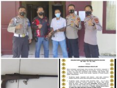 Kapolsek Pulau Pinang Didampingi Kanit Reskrim Terima Senpira Kecepek