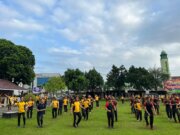 Polres Lubuk linggau Senam Bersama PWI