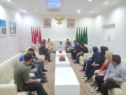 Audiensi Bersama PJ. Bupati, PWI Muba Beragam