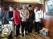 Kapolres Muba Halal Bihalal dengan Tokoh Masyarakat di Desa Keban, Kecamatan Sanga Desa