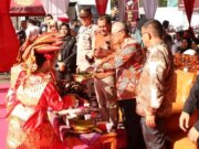 Wawako Sambut Bendera Kirab Pemilu 2024