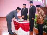 STIHURA Resmi Beralih jadi Institut, Pj Bupati Muba Hadiri Pelantikan Rektor IRS