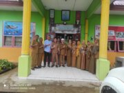 Tak Lupakan Sekolahnya, Camat Babat Toman Kunjungi SMPN 3