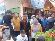 Hari Pertama Kampanye Yoppi Karim Blusukan Ke Pasar Moneng Sepati