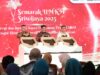 Ketua TP PKK Palembang Menghadiri Gelaran Semarak UMKM Sriwijaya 2025