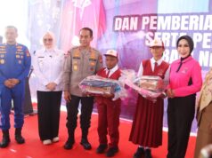 Sinergi Polda Sumsel dan Bhayangkari, Hadirkan Harapan Baru bagi Anak Pesisir Pulau Borang