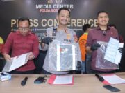 Dua Tersangka Kasus Fraud Transfer Fiktif Bank BRI Wonosari Di serahkan Ditreskrimsus Polda Gorontalo ke Kejaksaan