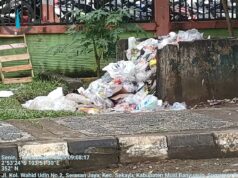 Sampah Menumpuk di Kota Sekayu, Plt. Kadis DLH Bungkam
