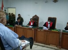 Kms H Abdul Halim Ali atau H Alim Terdakwa Kasus Dugaan Korupsi Tanah Jalan Tol Jalani Sidang Perdana