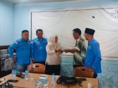 PWI Peduli Gelar Jum’at Barokah, Sampaikan Duka Cita untuk Orang Tua Mella